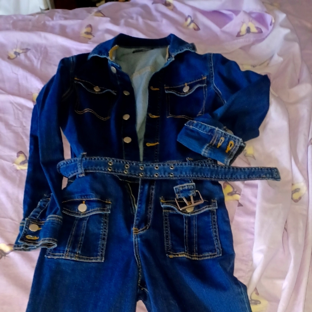 Utility Denim Culottes new extra small